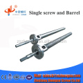 screw and barrel extrusion for pipe making machine